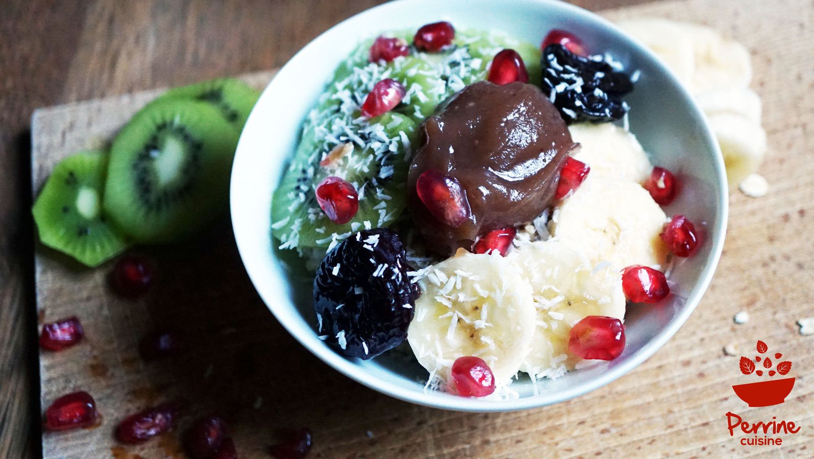 Porridge aux fruits Perrine Cuisine