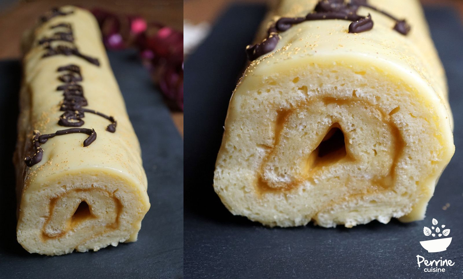 Gateau Roule A La Genoise Japonaise Et Au Citron Glacage Chocolat Blanc Buche Perrine Cuisine Gateau Roule A La Genoise Japonaise Et Au Citron Glacage Chocolat Blanc Buche Perrine Cuisine