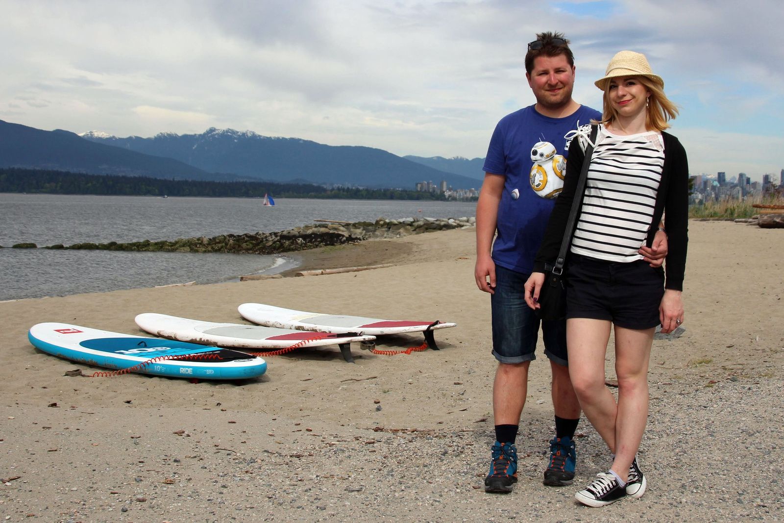 Granville Island, paddle à Kitsilano beach, barbecue sur English Bay