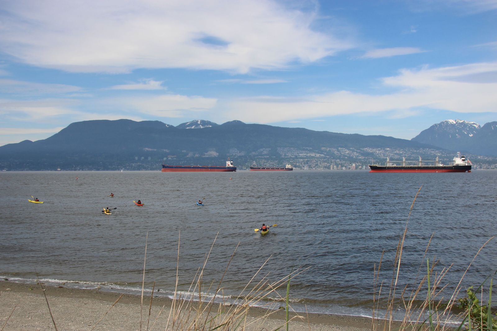 Granville Island, paddle à Kitsilano beach, barbecue sur English Bay
