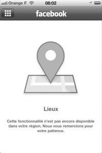 Facebook Lieux