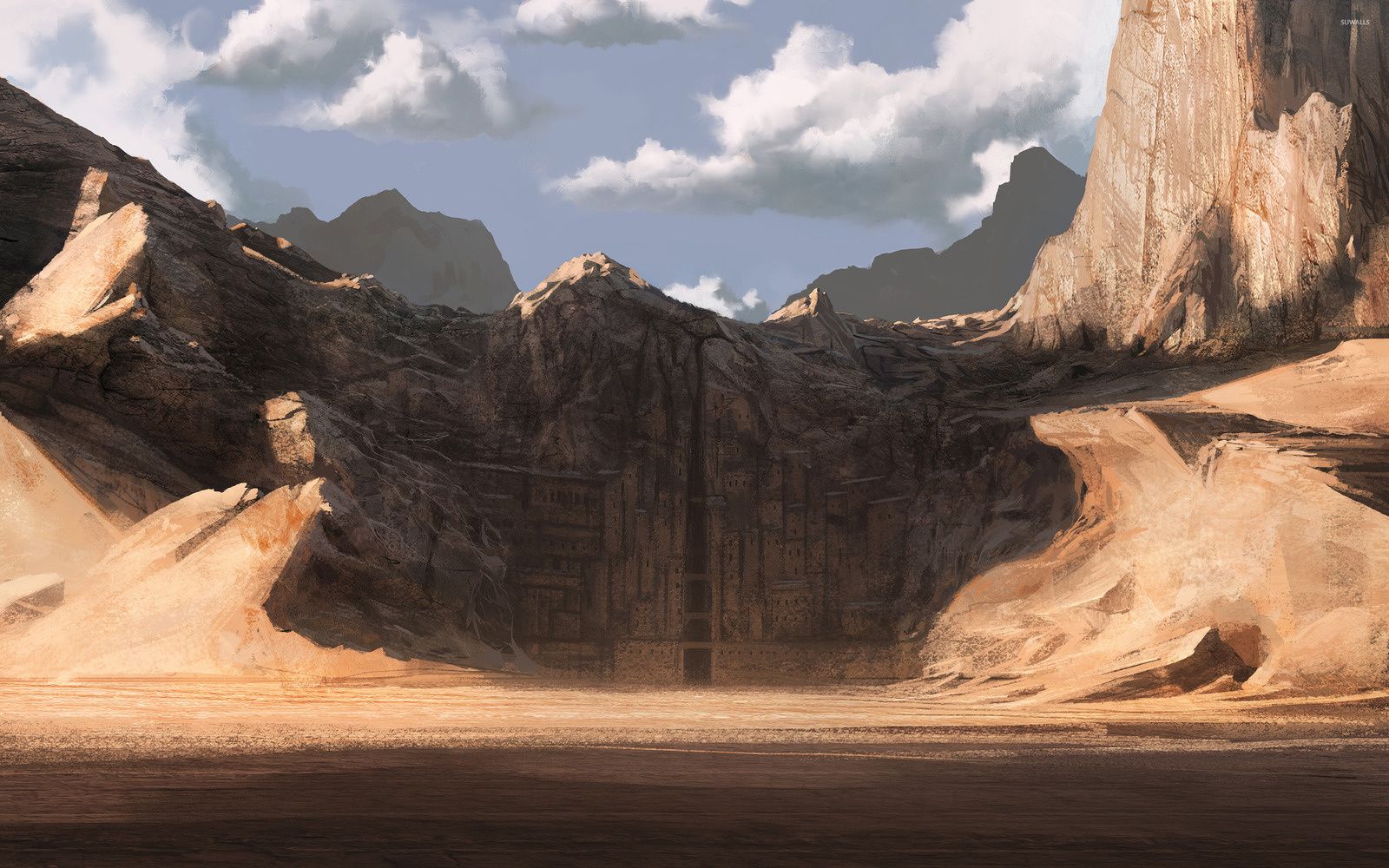 A la cour de la reine de la falaise