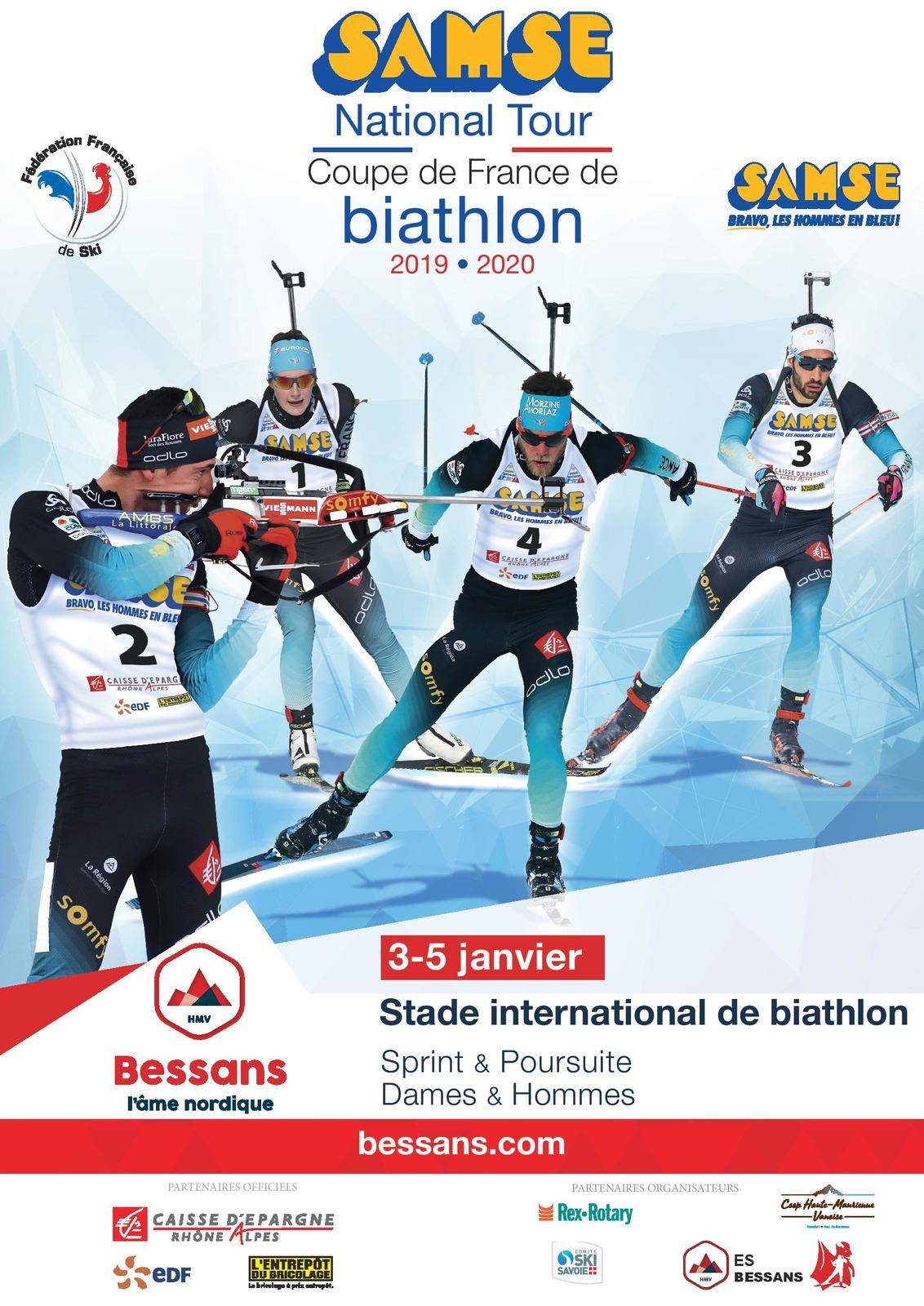 2ième Etape du Samse national Tour Biathlon à Bessans