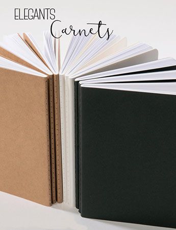 créabook, carnet, blanc, kraft, noir, Scrap Plaisir