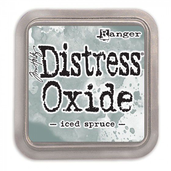 distress oxide iced spruce