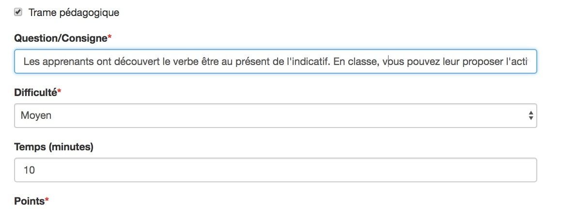 AviTice Frello interface de conception des modules