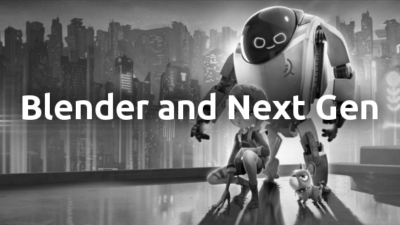 Blender and Next Gen: a Netflix Original (Blender Conference 2018)