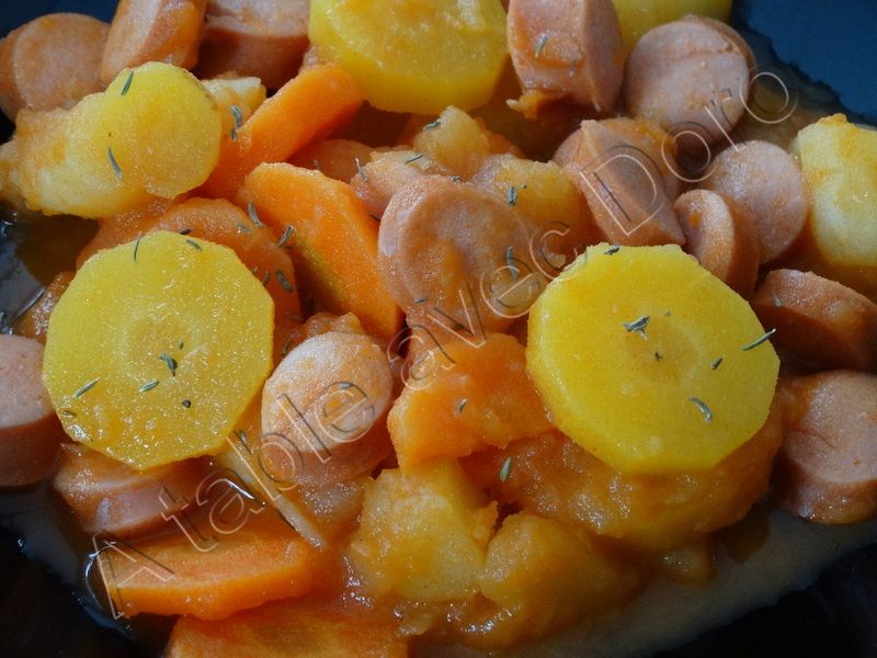 Ragout Pomme De Terre Carotte Cookeo Sans Viande Ragoût de pommes de terre carottes - A table avec doro
