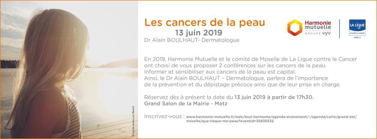 Metz  Harmonie se Ligue contre le cancer de la peau ! Jeudi 13 juin