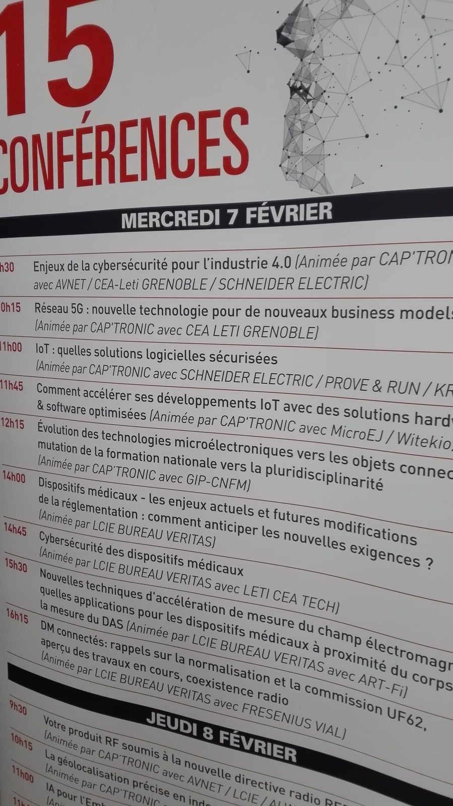 ENOVA LYON 2018 et CYBER SECURITE SANTE