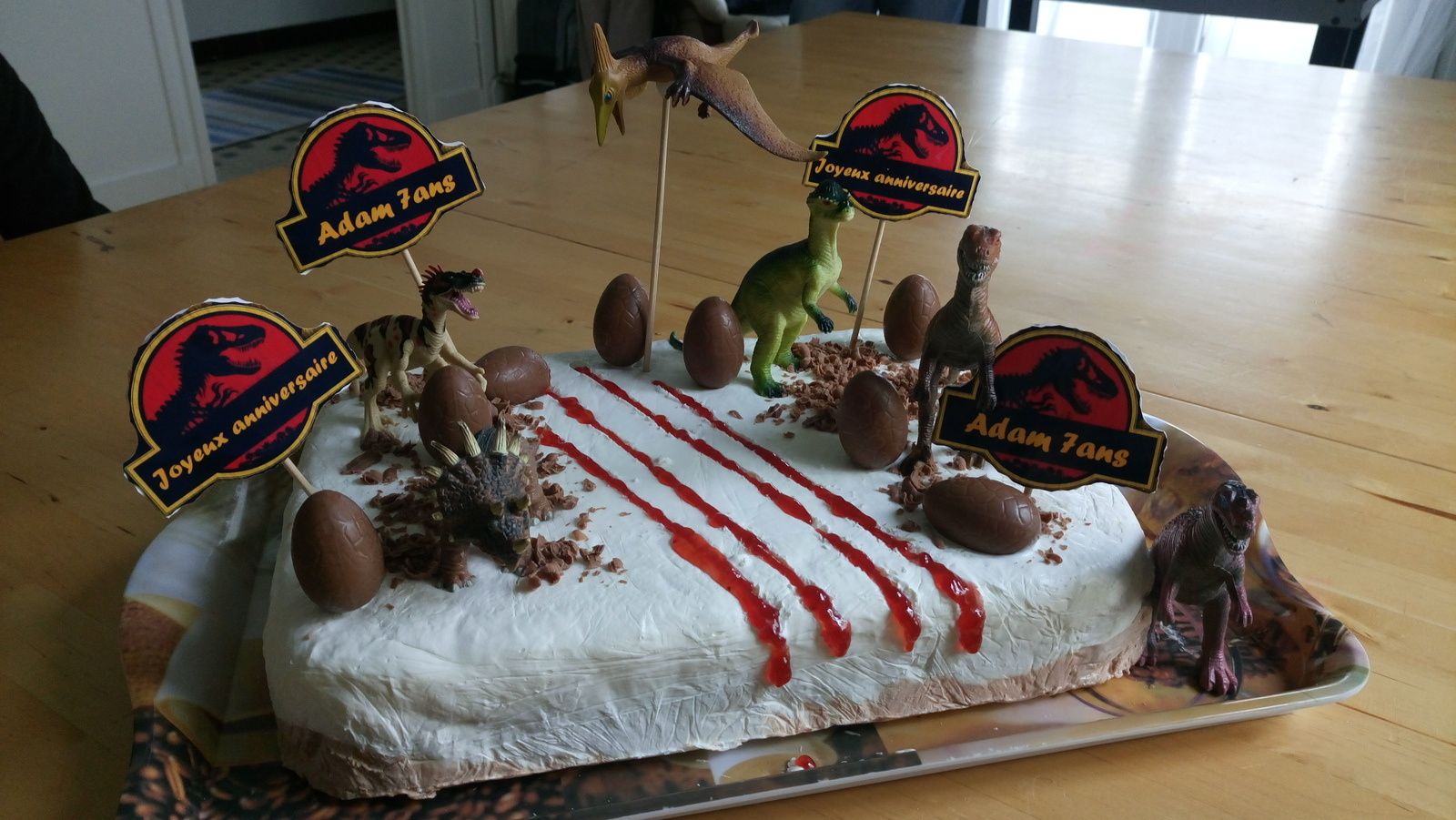 Gateau Jurassic Park Sweetytigerlily Overblog Com