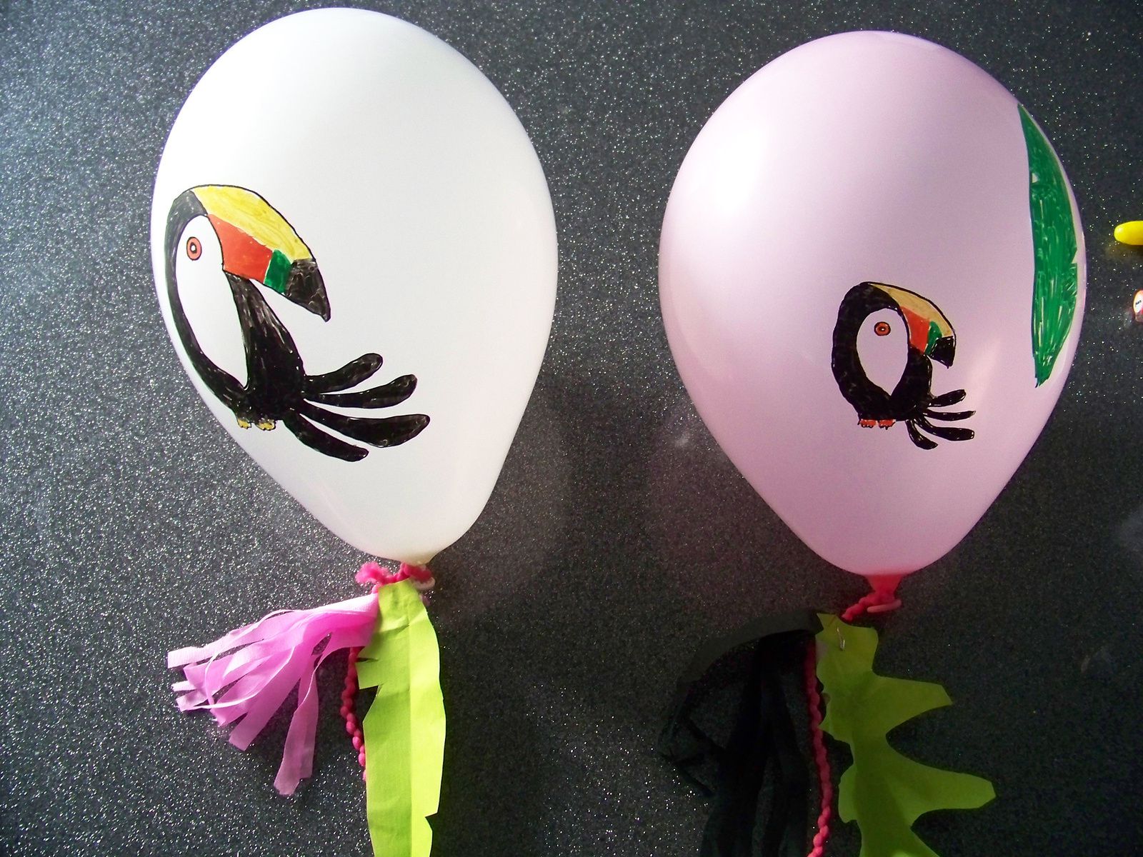 Tropicool !! les toucans pour une fête à l'ambiance exotique !