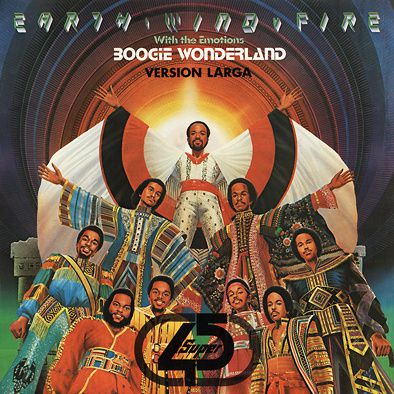 EARTH, WIND AND FIRE AND THE EMOTIONS - BOOGIE WONDERLAND - MAXI VINILO -  1979 - MUSIC RETRO HITS 70's - 80's & 90's