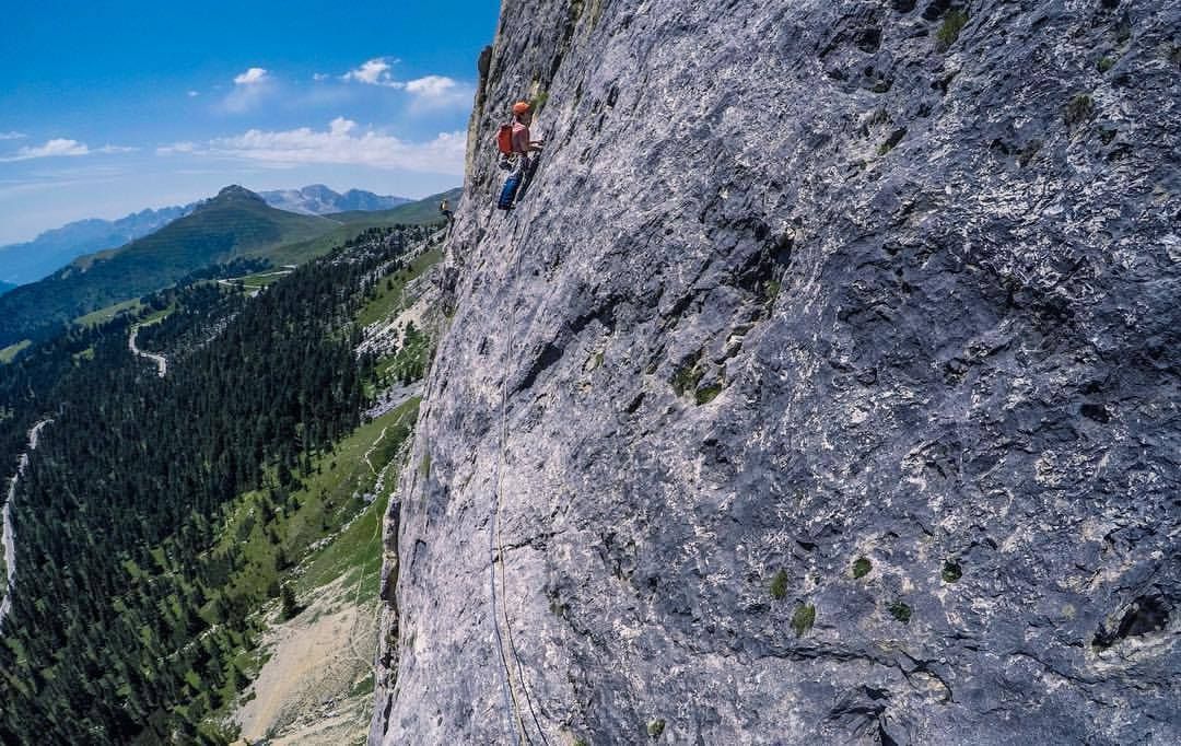 Club alpin Grenoble école d'aventure dolomites