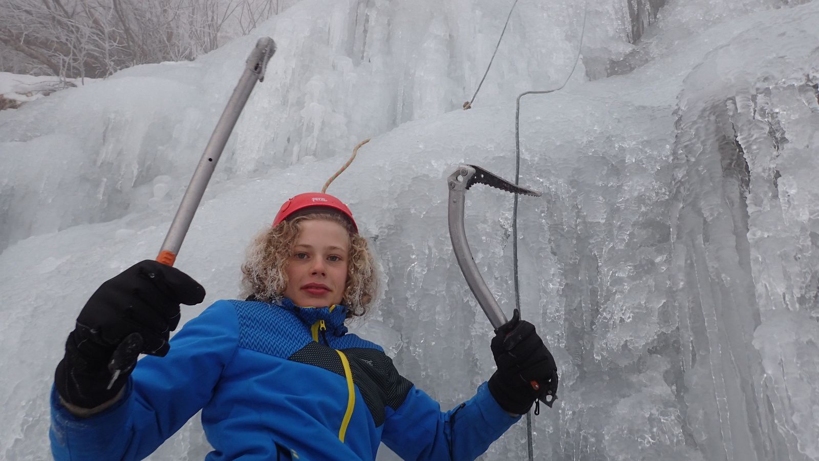 cascade de glace CAF jeunes