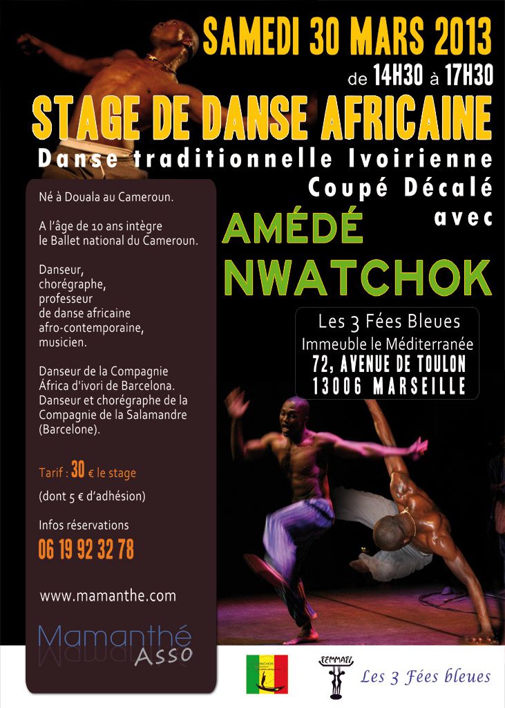 30/03/13 - Stage de danse africaine - Marseille