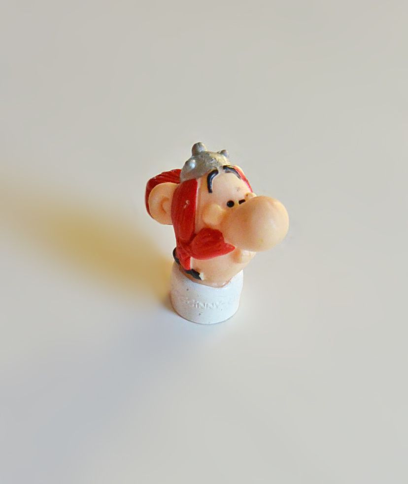 Embout de crayon figurine Obélix ©Goscinny Uderzo 3cm 