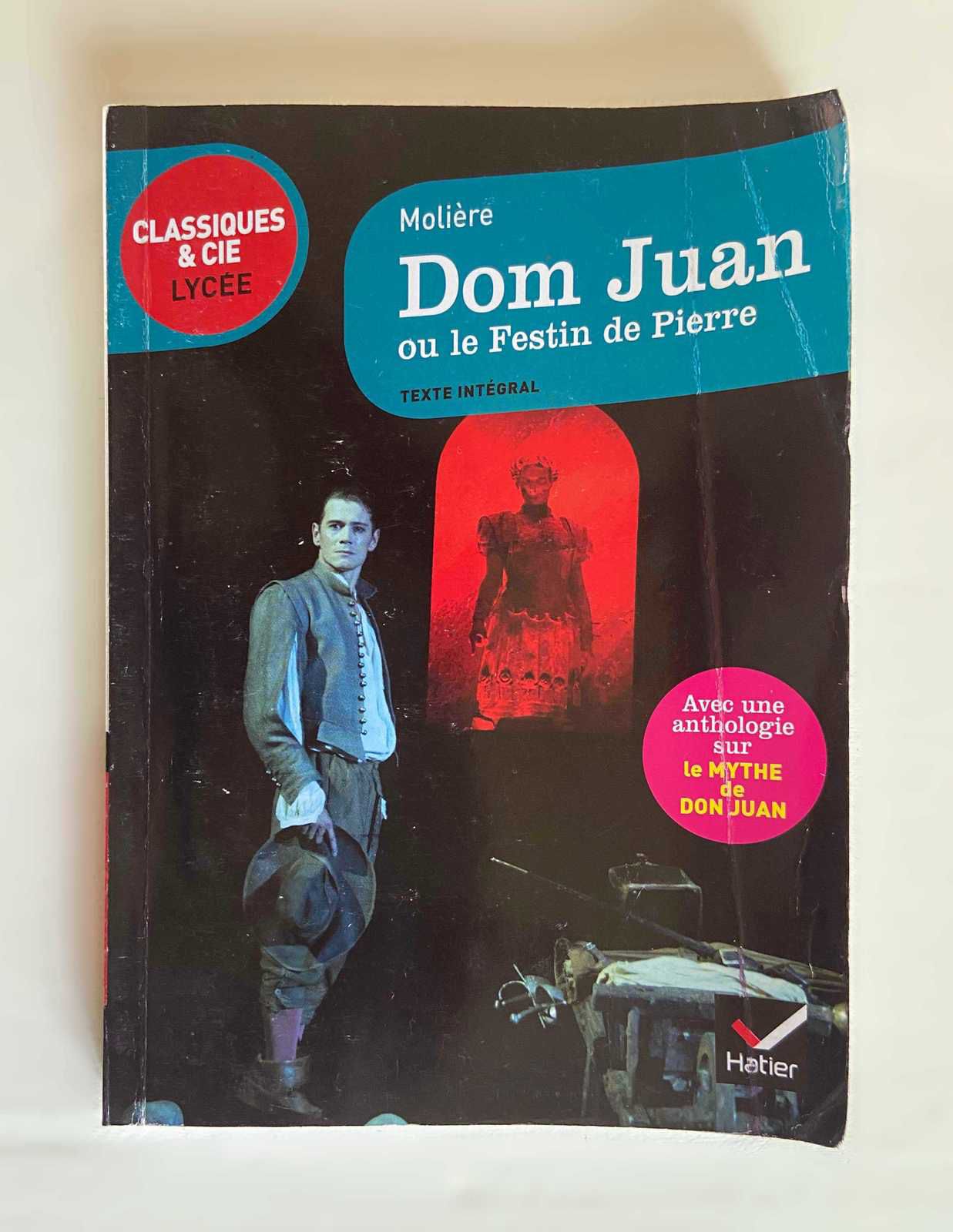 Livre « Don Juan ou le festin de Pierre» de Molière, ed. Hatier 2015