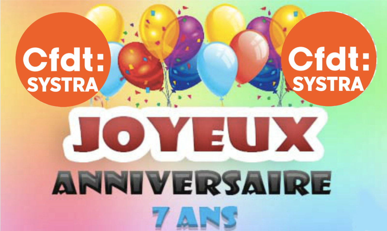 Joyeux Anniversaire Le Blog De La Cfdt Systra Joyeux Anniversaire Le Blog De La Cfdt Systra