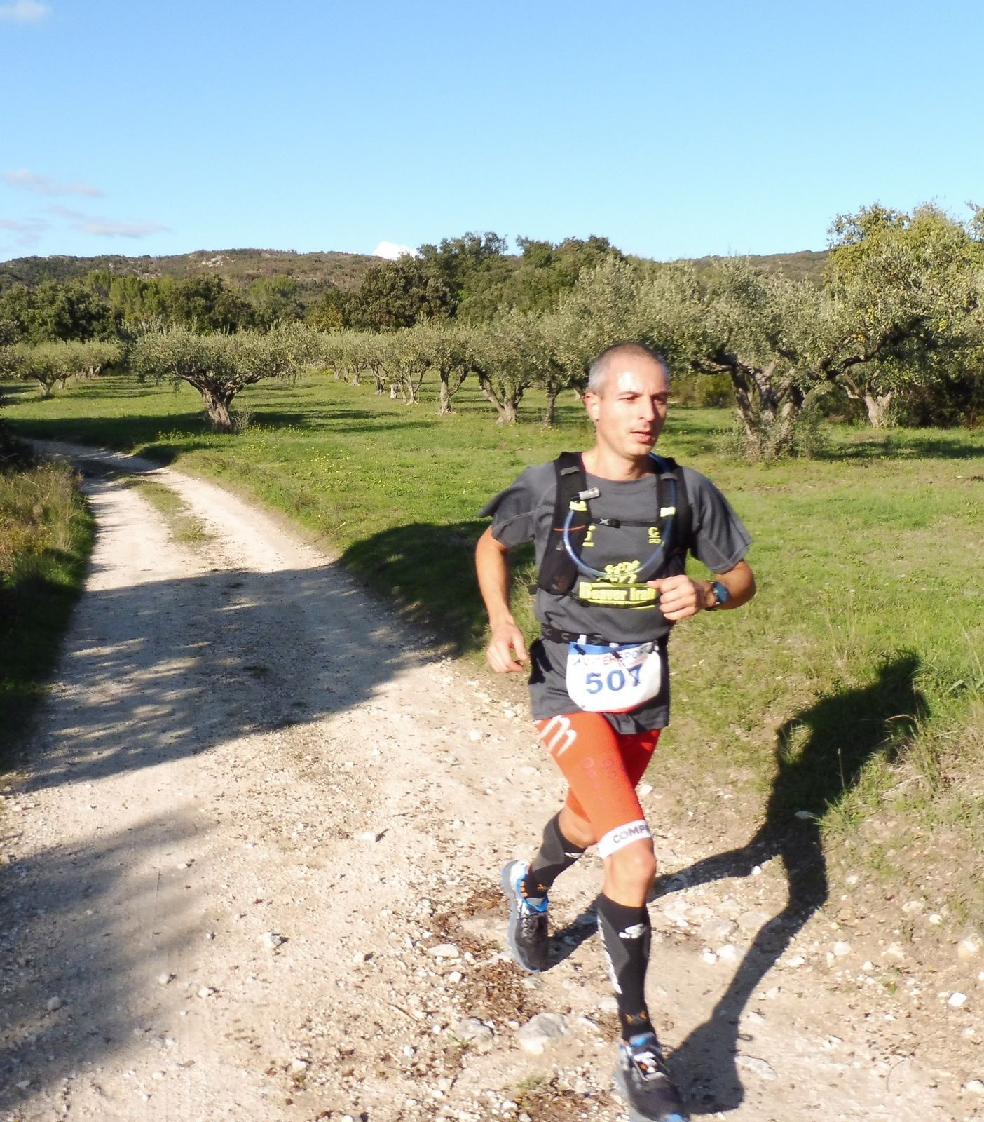 Anthony Bernard (Team Trail Spirit), 2ème du 20 km.