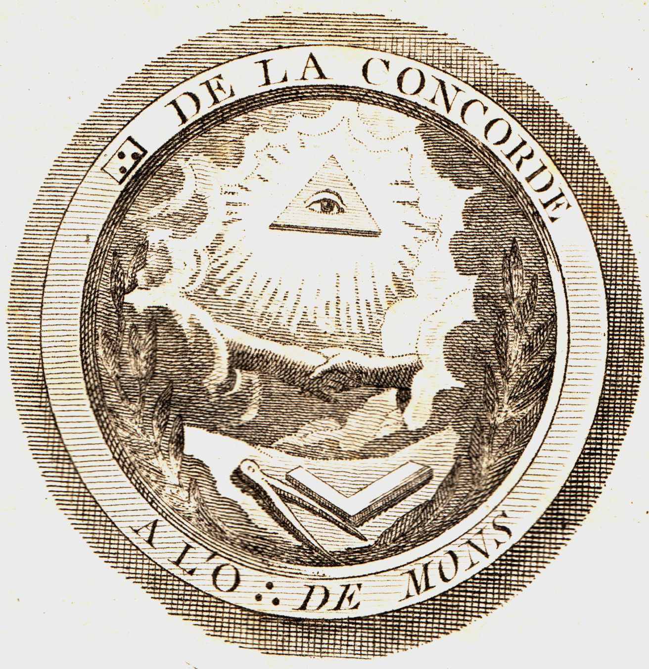 Loge La Concorde, Mons