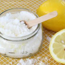Lemon Sugar Scrub for Actinic Keratosis