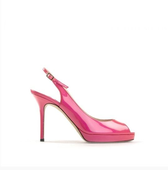 Scarpe fucsia in vernice Jimmy Choo