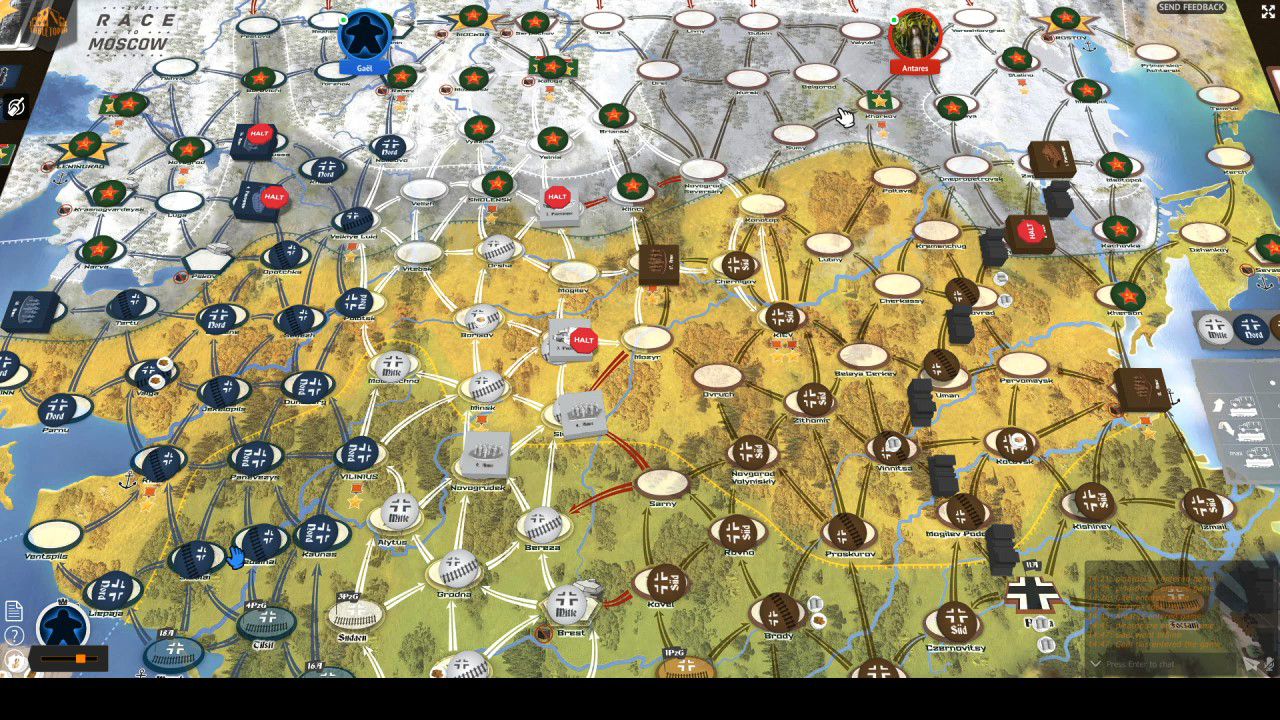 Le général Bibi gagne en nombre de médailles remportées ( du au combat) mais ne réussit pas à déclencher une victoire par mort subite en prenant Rostov !