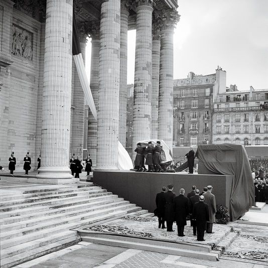 Cendres de Jean Moulin au Panthéon, 19 décembre 1964