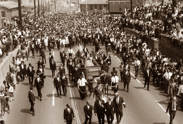 Obsèques de Martin Luther King