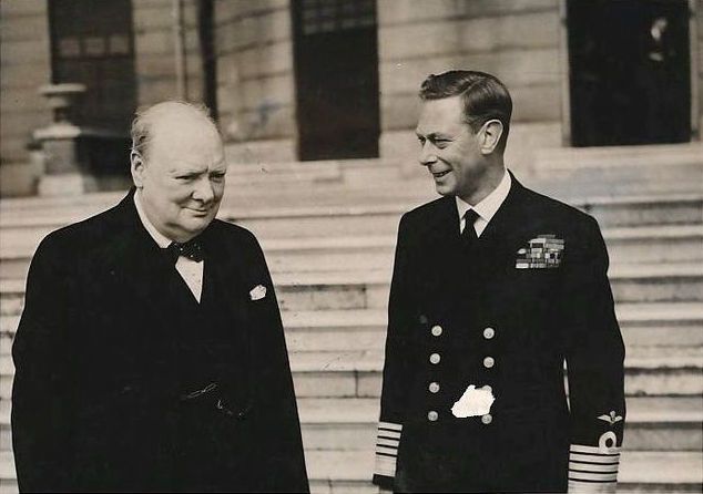 Winston Churchill, roi George IV