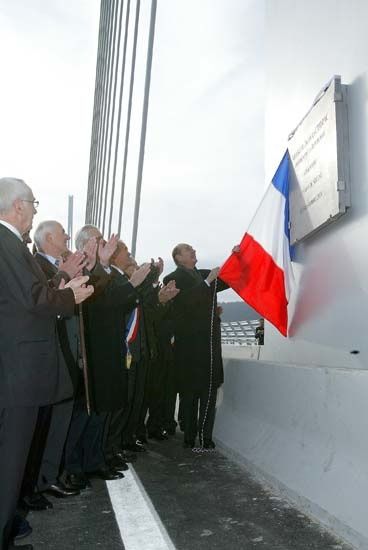 Jacques Chirac, Viaduc de Milau