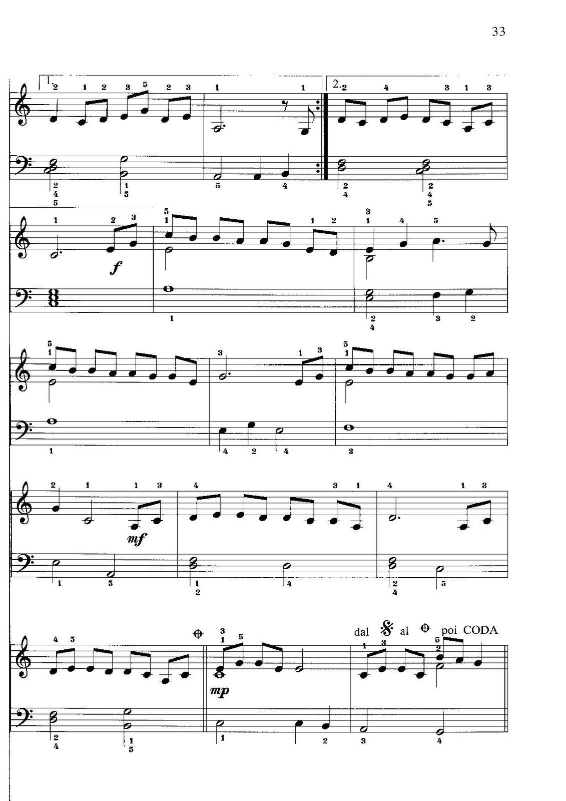 Partitura para Piano "Colores En El Viento" | Pocahontas - Disney - Las  Notas De Nana