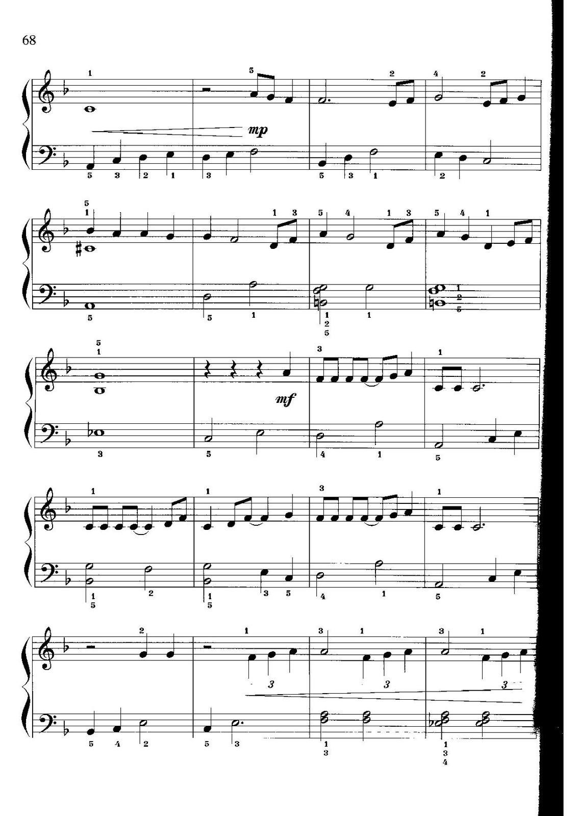 Partitura para Piano "Parte De El" | La Sirenita - Disney - Las Notas De  Nana