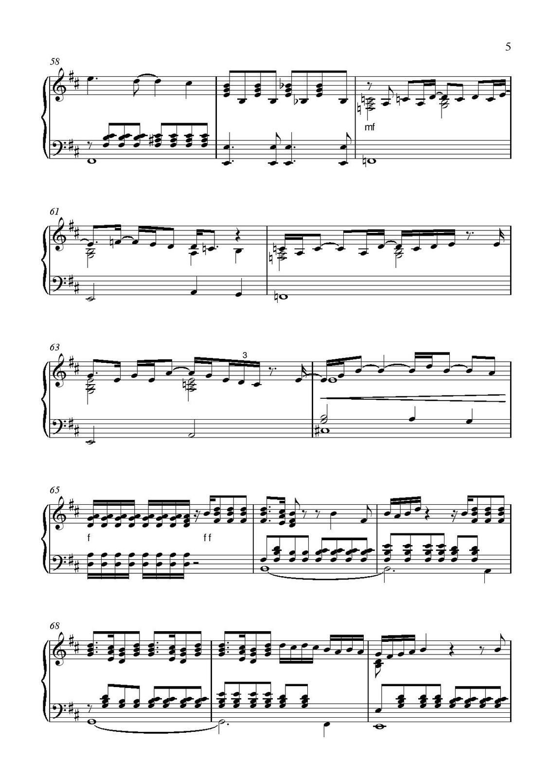 Partitura para Piano "The Show Must Go On" | Queen - Las Notas De Nana