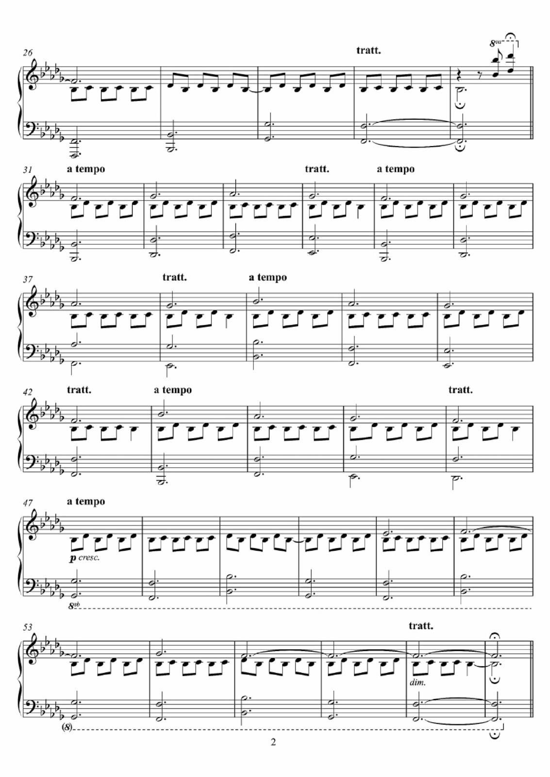 Partitura Para Piano "Walk" | Ludovico Einaudi - Las Notas De Nana