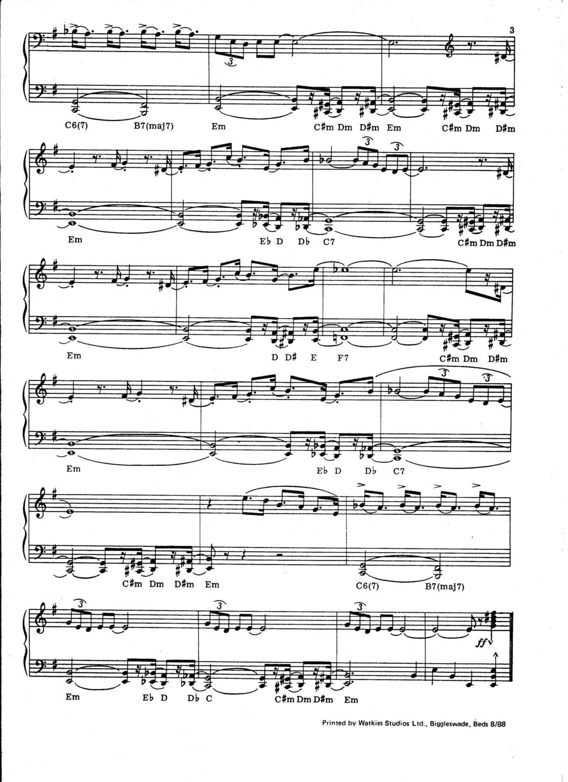Partitura Para Piano "La Pantera Rosa" | Henry Mancini - Las Notas De Nana