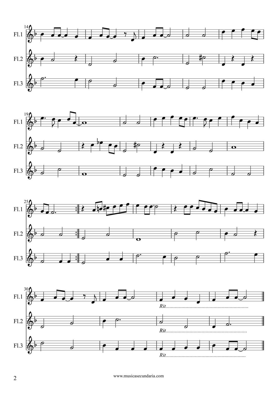 Partitura de la Canción "Yesterday" Beatles Las Notas De Nana