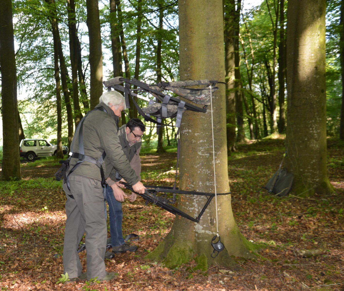 Formation tree-stand à FEUQUIERES