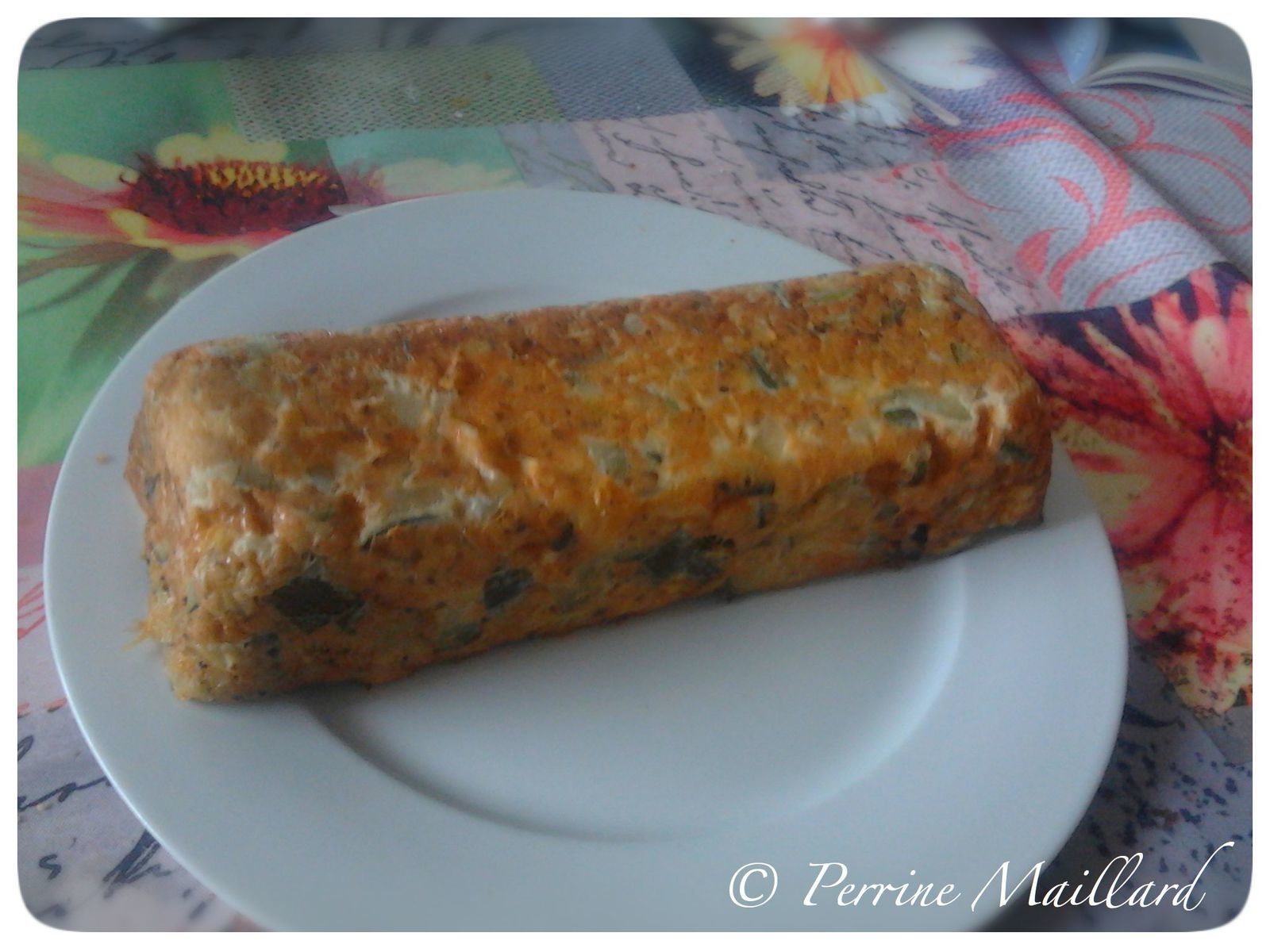 Terrine de courgettes et basilic Perrine