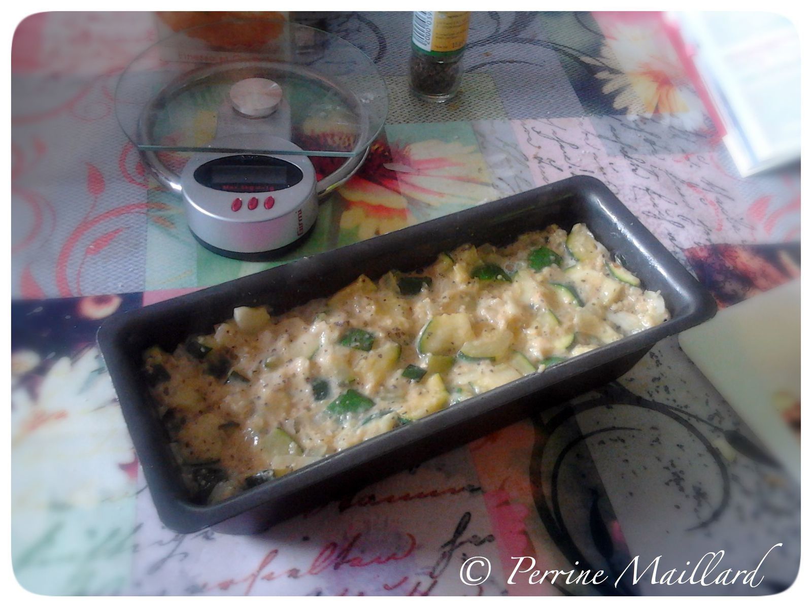 Terrine de courgettes et basilic Perrine