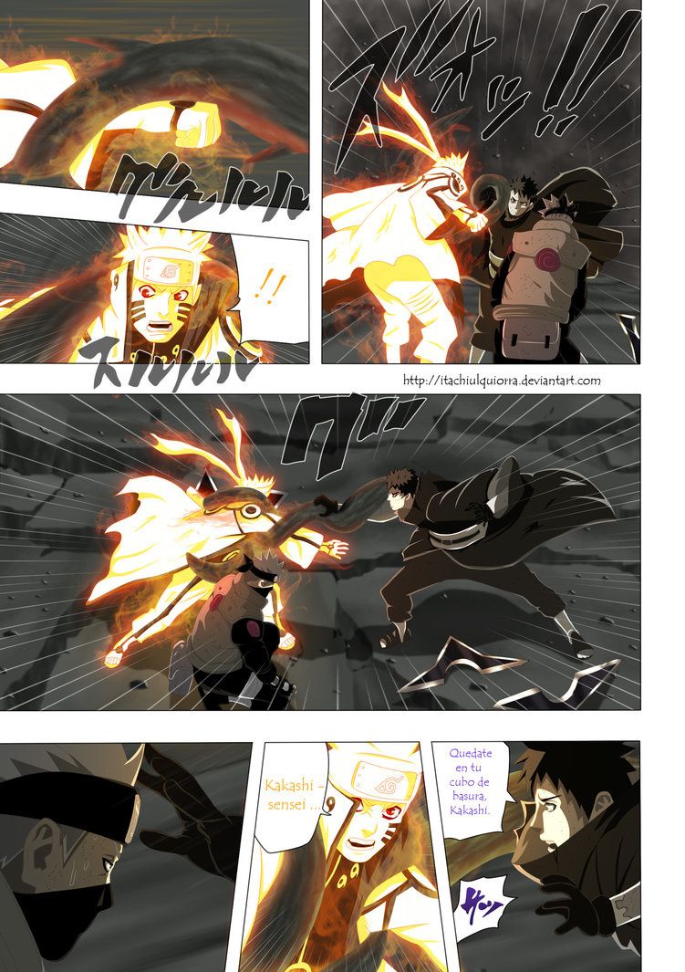 naruto scan couleur 609 - naruto shippuden vf et vostfr