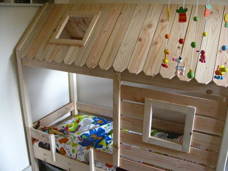 DIY : Fabriquer un lit-cabane pour enfant