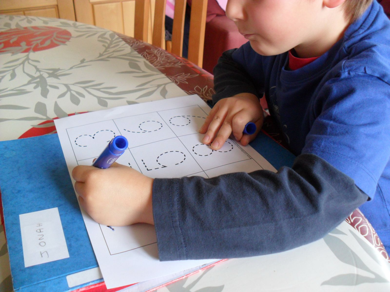 Graphisme : écrire les chiffres de 1 à 9