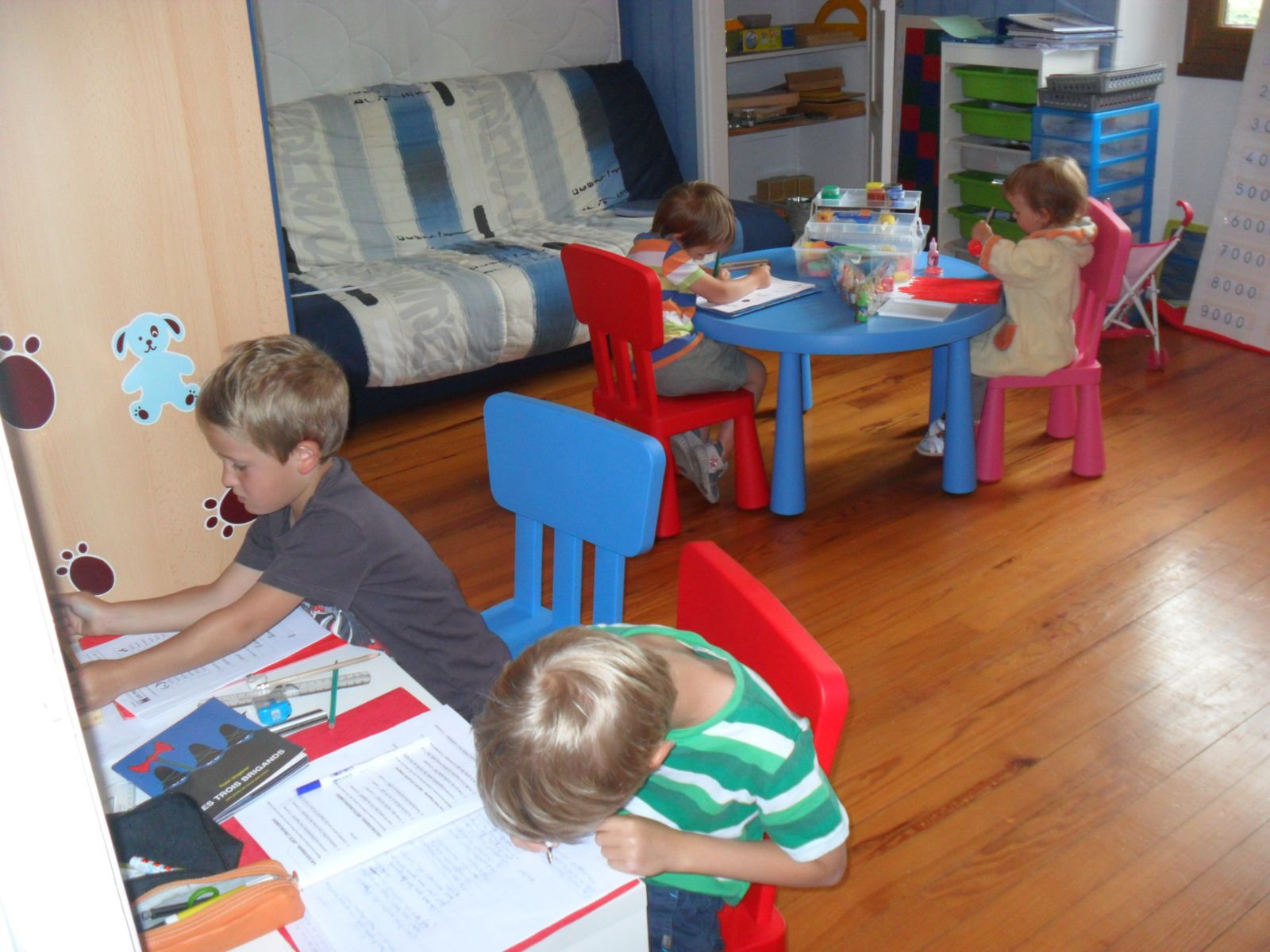 Activités 2-3 ans : la peinture