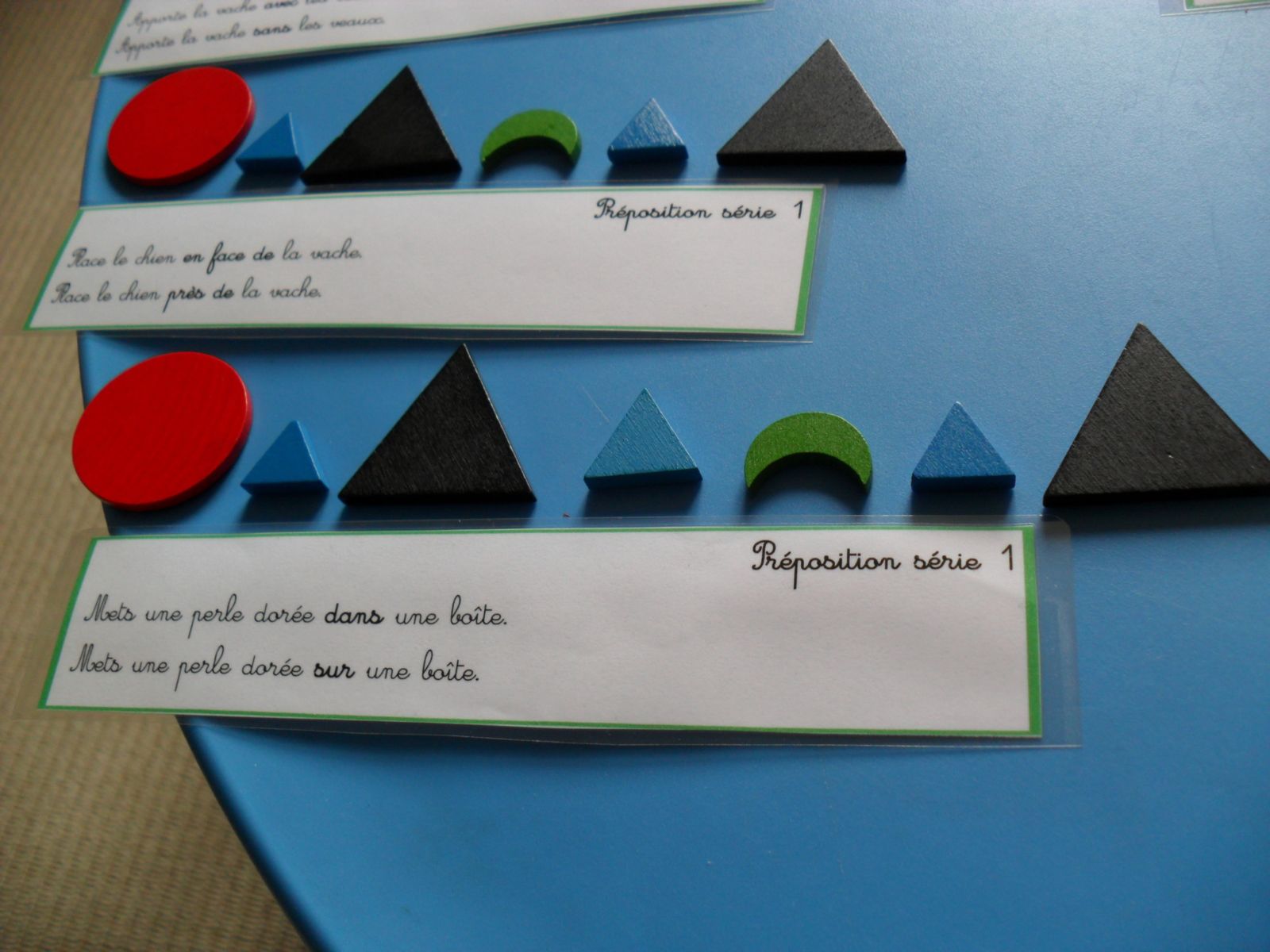 Grammaire : introduction de la préposition