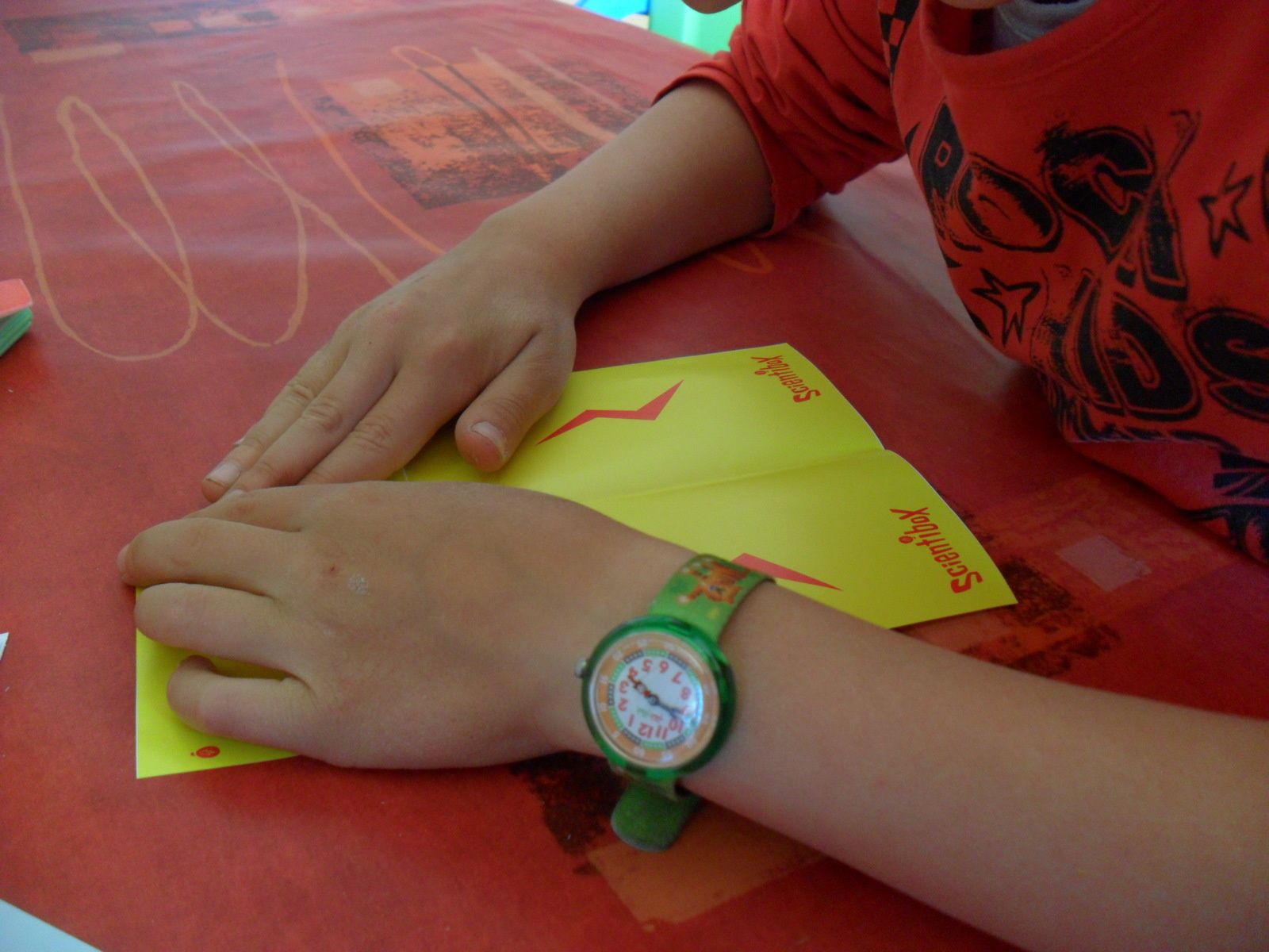 Scientibox : dans les airs