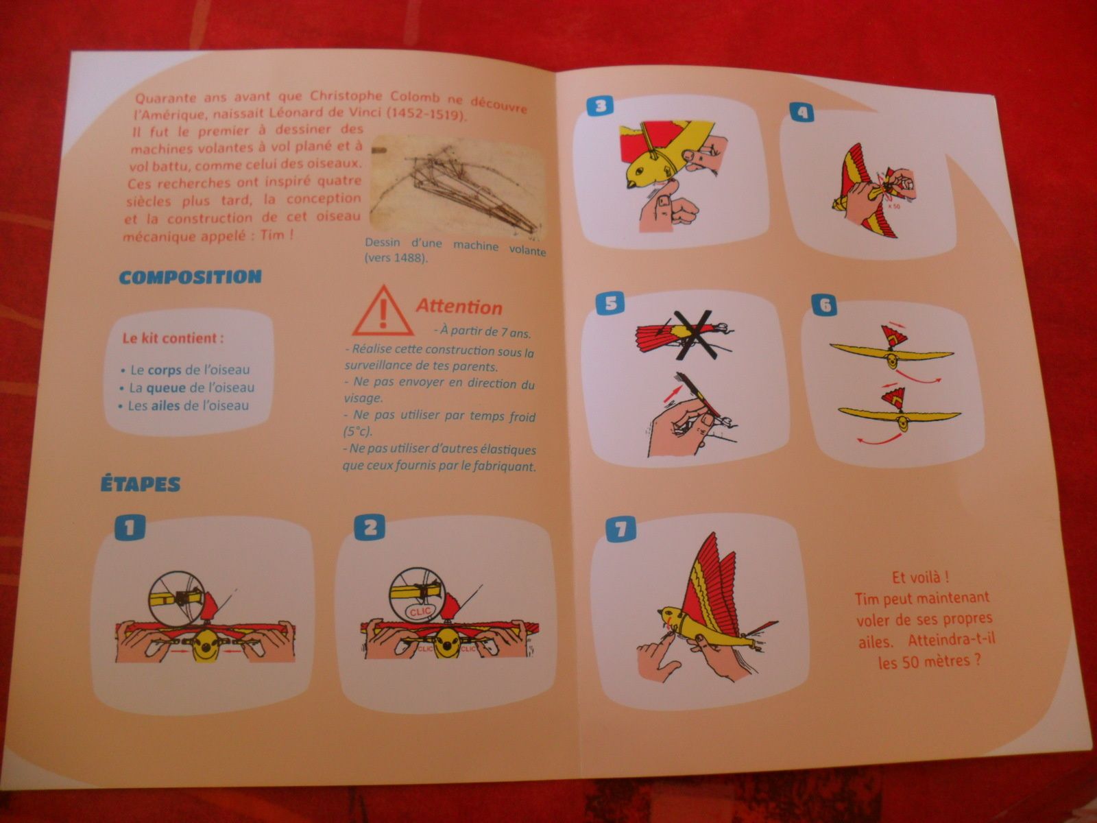 Scientibox : dans les airs