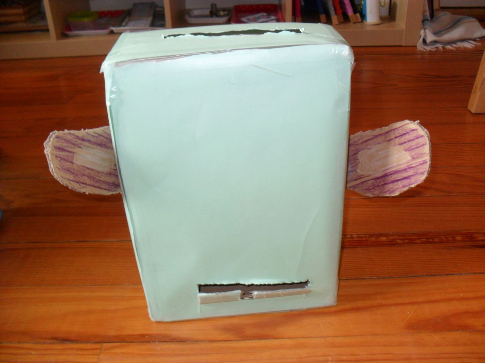 La fente pour récupérer mes lettres.