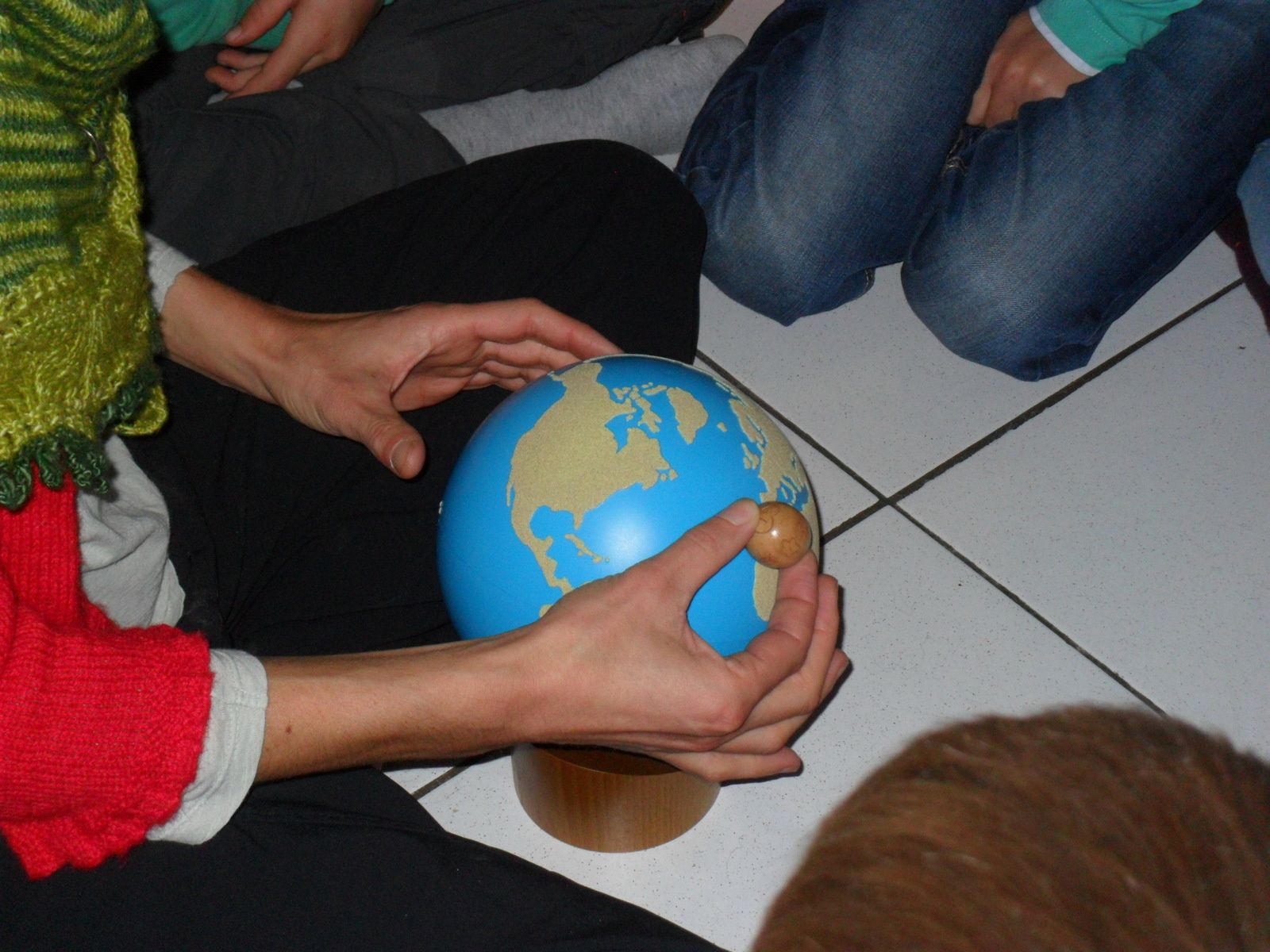 Si on prenait l'atmosphère et qu'on faisait une boule, ça ferait une petite boule...